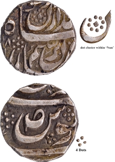 Sahrind Mint Silver Rupee, AH (119)8 Coin Lal Singh of CIS-Kaithal.