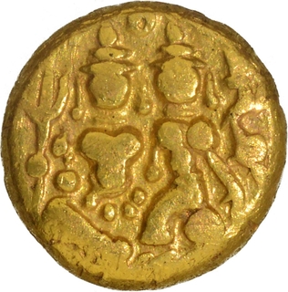 Mysore, Krishna Raja Wadiyar III, Gold Half Pagoda Coin.