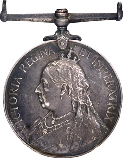 Anglo-Boer War Silver Medal of Victoria Queen of 1899.