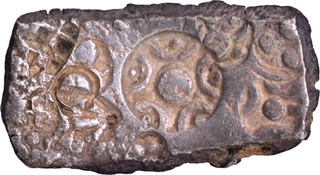 Rare Punch Marked Silver Five Shana Coin of Shakya Janapada.