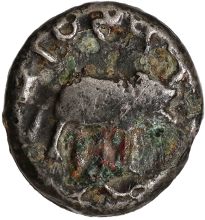 Copper Coin of Maharathis of Marathwada of Pusavaruna type.