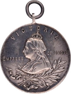 Royal Army Temperance Silver Medal of Victoria Empress of 1901.