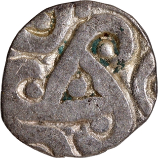 Silver Half Karshapana Punch Marked Coin of Kuru Janapada.