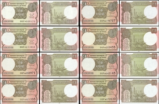 A Collection of Star Replacement Series Signature and Issue-wise sets of Republic India Banknotes.