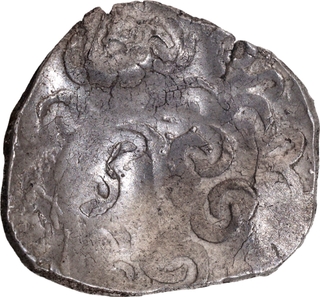 Punch Marked Silver Vimshatika Coin of Panchala Janapada.