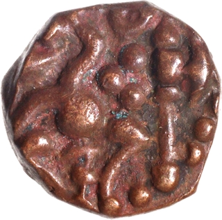 Copper Kasu Coin of Venad Cheras of Tirunelveli Region.