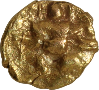 Gold Fanam Coin of Shilaharas of Karad.