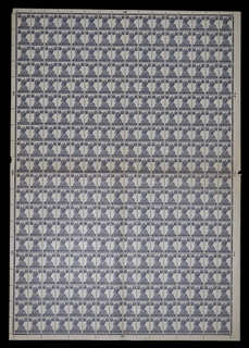 Very Rare Complete Sheet of 320 Stamps of 8 Annas of King George VI of 1941-43.