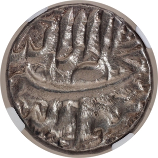 NGC Grade as AU58 Silver Rupee Coin of Jahangir of Elichpur Mint.