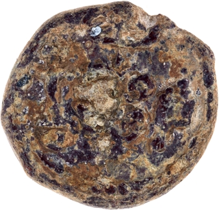 Rare Lead Coin of Aulikaras with Brahmi legend.