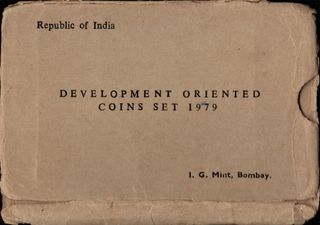 FAO UNC Set of Happy Child – Nation’s Pride of 1979 of Bombay Mint of Republic India.