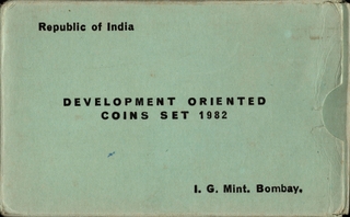 FAO UNC Set of National Integration of 1982 of Bombay Mint of Republic India.