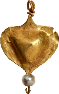 Gold Pendent Primitive Money of Rigvedic period.