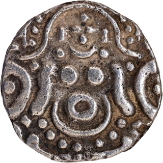 Base Gold Four and Half Masha Coin of Govind Chandra of Gahadavalas of Kanauj and Kasi.