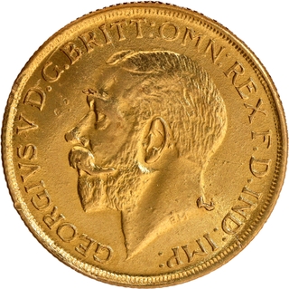 Gold Sovereign Token Coin of Queen Victoria of United Kingdom of 1879.