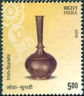 2016, Indian Metal Craft of Stamps of India.