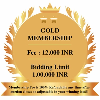 Gold Membership for Bidding in Marudhar Arts auction.