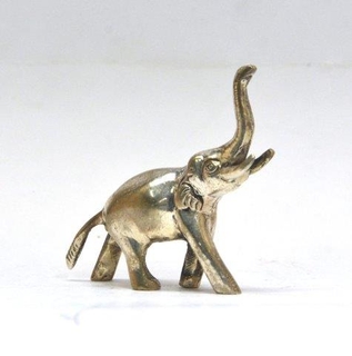 Decorative Silver Elephant