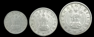 Nickel Set of Three Coins of Republic India.