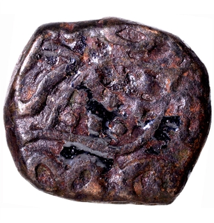 Copper Falus Coin of Muhammad Adil Shah of Bijapur Sultanate.