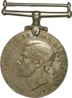 2nd word war King George VI Copper Nickel Defence Medal Awarded to British and Commonwealth Forces. 