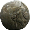 Punch Marked Silver Half Karshapana Coin of Kuru Janapada.