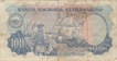 One Hundred Escudos Bank Note of Portuguese India of 1959.
