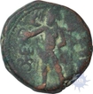 Kushanas, Kanishka (130-158 AD), Copper Unit, About Fine, Rare.