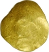 Bhillam Dev V (AD 1173-1192), Gold Padma Tanka, Chalukyas type, Obv: Punch Marks including one with 