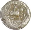 Paramaras of Malwa (AD 1200), Silver Dramma, Gadhaiya Derivative Coinage, (Ref# Deyell 167), About Very Fine, Scarce.