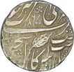 Silver Rupee of Sikh Empire of Amritsar Mint.