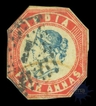 Four Anna Stamp of Frame I of Die II of Cut to Shape.