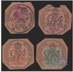 Collection Durbar Cancellation stamps of King George V of 1911.