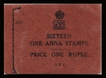 Booklet Block of Four Stamps of King George V of 1934.