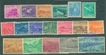   Complete Set of Eighteen Stamps of Fifth Anniversary  of Republic of 1955.