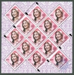 Madhu Bala,  Sheet Let of Thirteen Stamps of 2008.