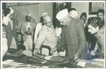 Vintage Photograph of Jahawar Nehru with Indira Gandhi with Chines Army Commander .