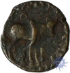 Copper Drachma Coin of Kujula Kadphises of Kushana Dynasty.