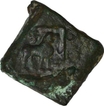 Copper Squire Drachm Coin of Bactria Pushkalavati.