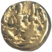 Gold Varaha Coin of Sadasivaraya of Vijayanagara Empire.