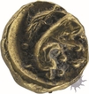 Gold Fanam Coin of Eastern Chalukyas.