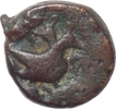 Copper Coin of Venkatapathiraya II of Vijayanagara Empire.