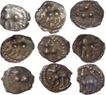 Silver Tara Coin of Narasimha Saluva of Vijayanagara Empire.