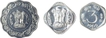 Aluminum Proof Coins of Bombay Mint.
