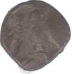 Copper Unit Coin of Kidara Kushanas.
