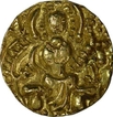 Gold Stater of Later  Kushana Dynasty of Kidara kushanas.