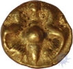 Double gold fanam of Shilaharas of Kolhapur
