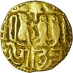 Gold coin of Sri Rajendra Chola.