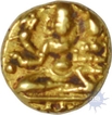 Half Gold Varaha of Vijayanagara Empire of Harihara II.
