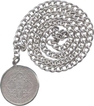 Silver Chain Pendant (1899) Of Chines.